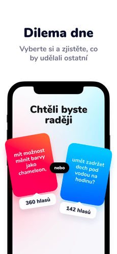 Screenshot Какво предпочиташ app