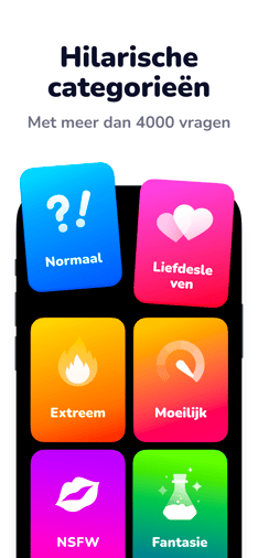 Screenshot Zou je liever app