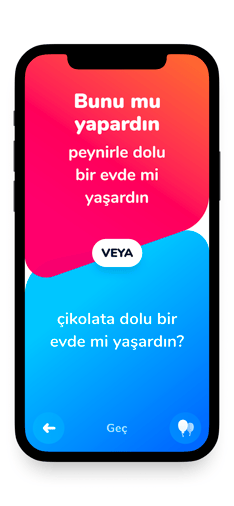 Screenshot Hangisini tercih edersin app