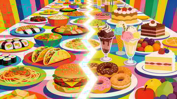 Preguntas ¿Qué Prefieres? de comida