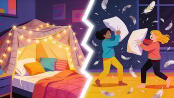 Preguntas de ¿Qué Prefieres? para pijamadas