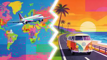 Preguntas ¿Qué Prefieres? de viajes